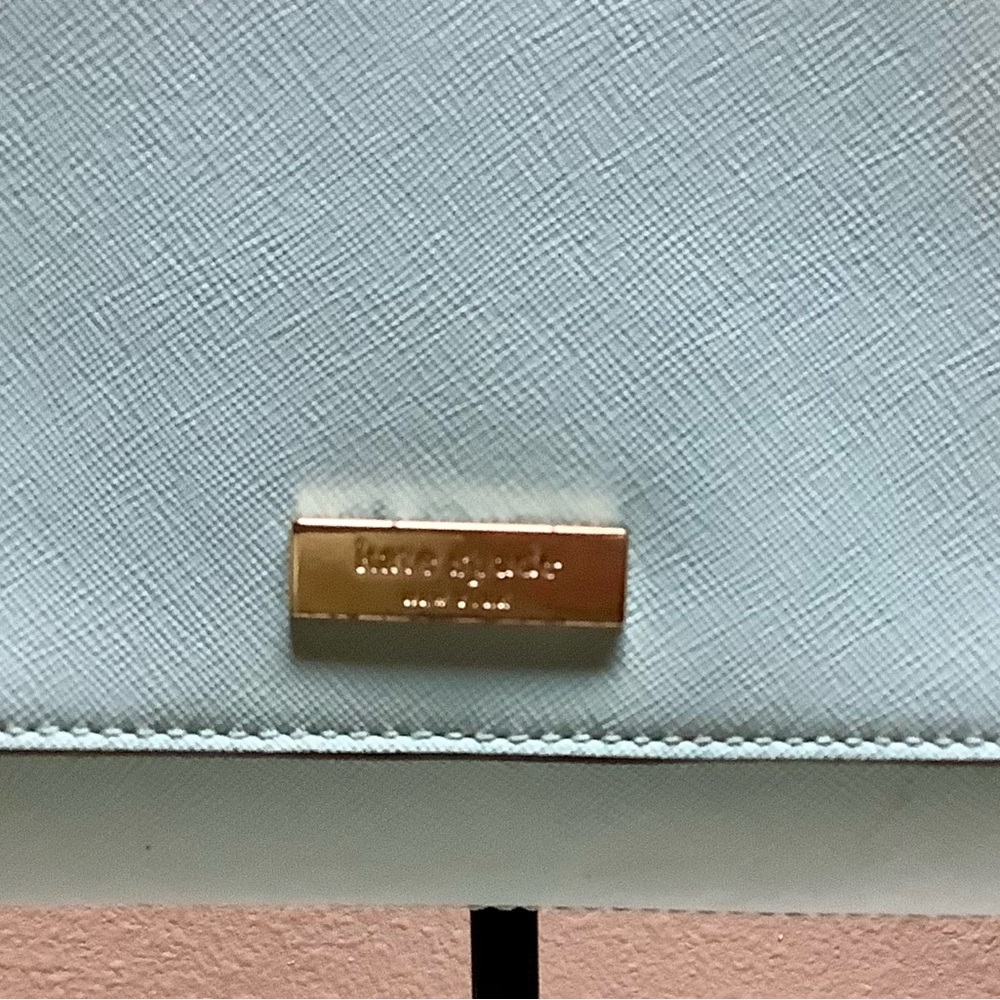 KATE SPADE Small Madison Adjustable Crossbody / Satchel Bag Tiffany Blue - Picture 10 of 15